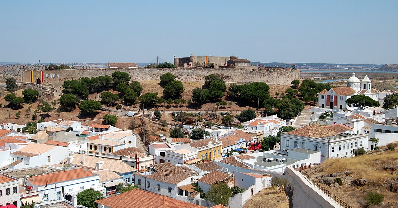 Castro Marim castle & salt pans